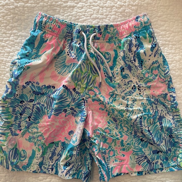 Lilly Pulitzer Swim Lilly Pulitzer Boys Swim Trunks Poshmark